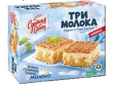 Пирог Три молока 400г Сдобная особа
