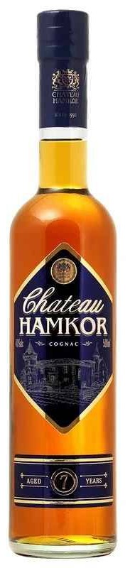 Коньяк Шато Хамкор 7лет 0,5л 40% Узбекистан