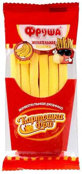 Жевательная резинка Фруша Картофель фри 24г