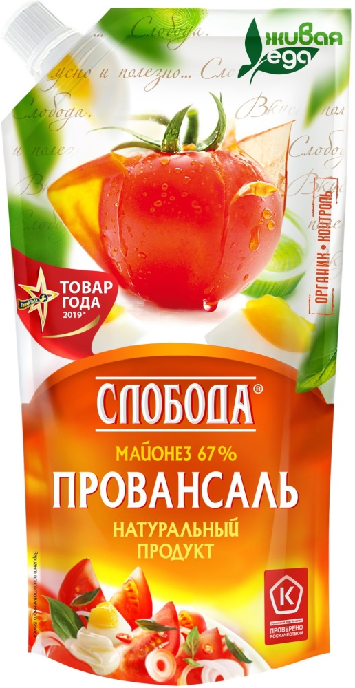 Майонез Слобода 400мл провансаль