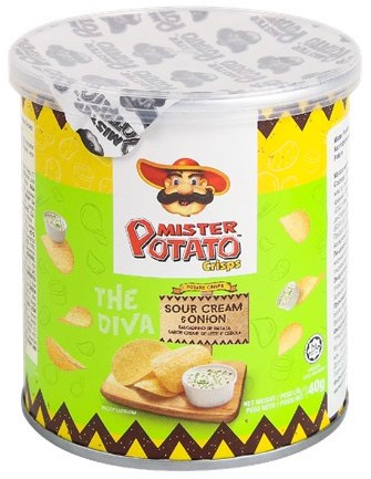 Чипсы Мр Потато 40г сметана/лук