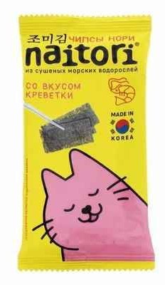 Чипсы Нори Наитори 3г креветки