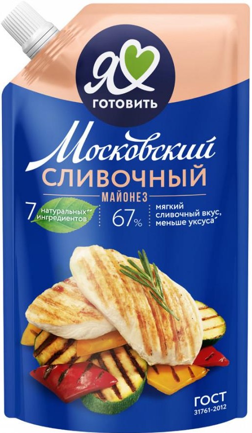 Майонез МЖК 390мл сливочный 
