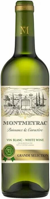 Вино Монмейрак 0,75л 11% бел сух Франция