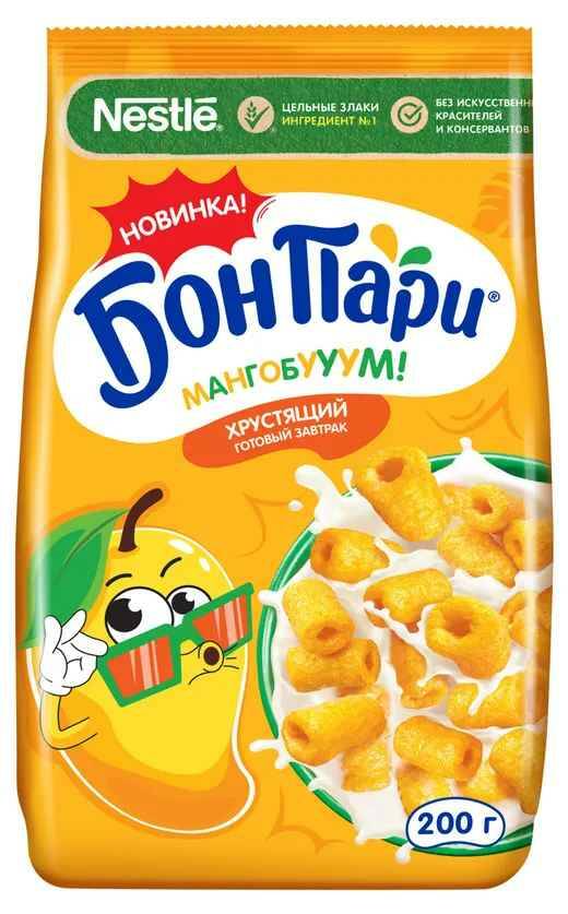 Готовый завтрак БонПари 200г мангобум