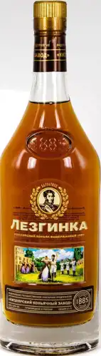 Коньяк Лезгинка КВ 0,5л 40% Кизляр РОССИЯ