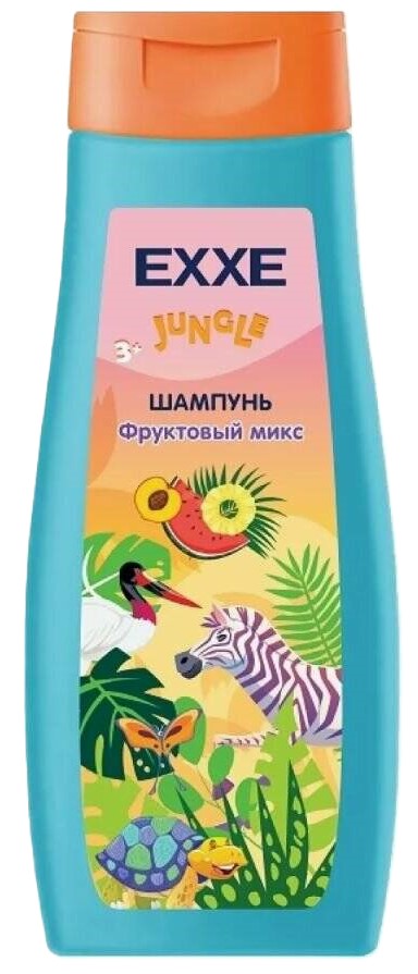 Шампунь Эксе Джунгли 400мл фруктовый микс