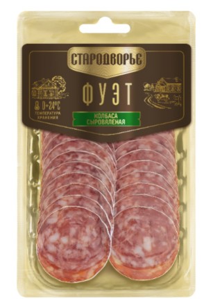 Нарезка Фуэт с/к в/у 70г Стародворье
