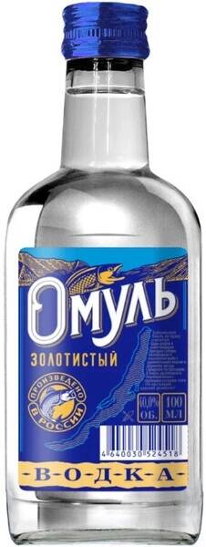 Водка Омуль 0,1л 40%