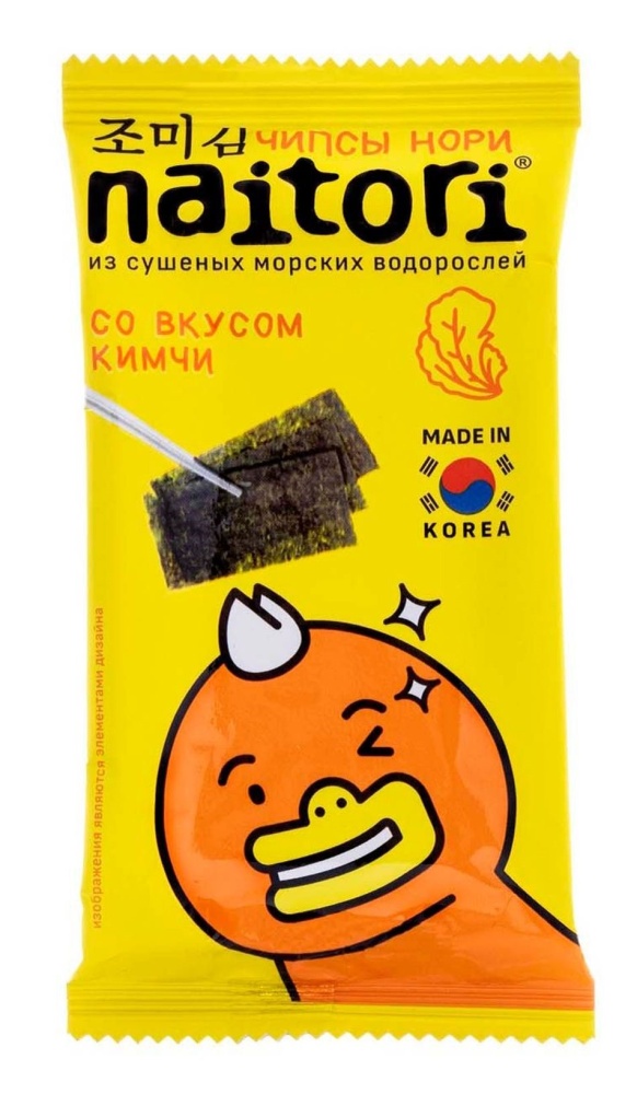 Чипсы Нори Наитори 3г кимчи