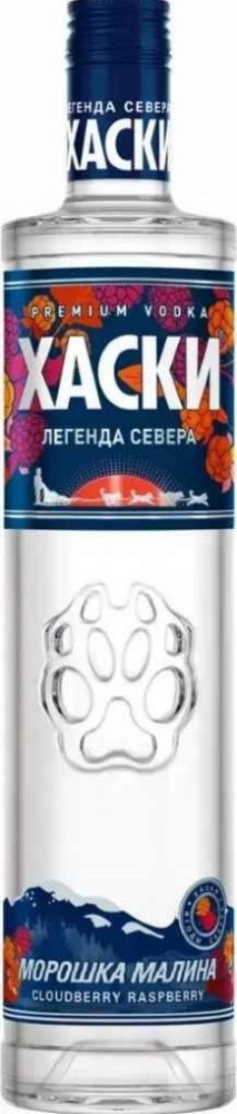 Водка Хаски 0,5л 38% морошка малина