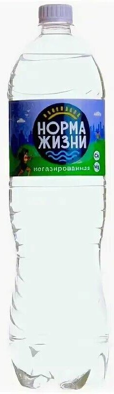 Вода негаз Норма жизни 1,5л