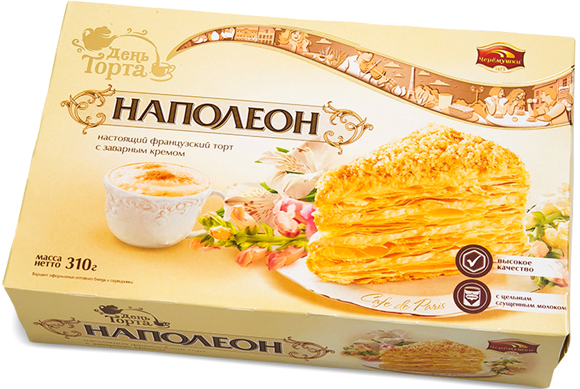 Торт Наполеон 310г Черемушки