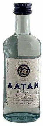 Водка Алтай 0,05л 40% 