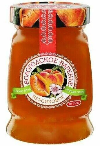 Варенье Вологодское 370г персиковое