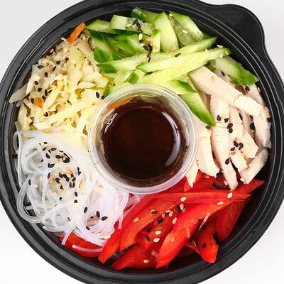 Боул с фунчозой 220г Кук Чат