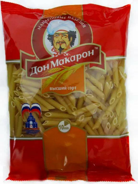 Макароны Дон Макарон 400г перья 
