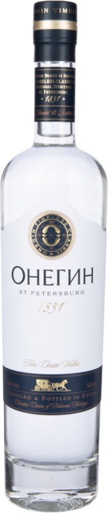 Водка Онегин 0,5л 40%