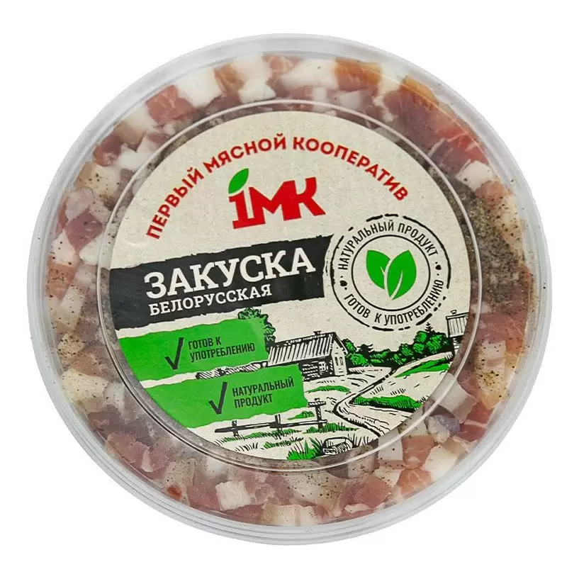 Закуска Белорусская с чесноком 150г 1МК
