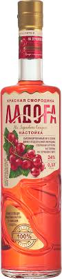 Наст-ка Ладога 24% 0,5л красная смородина