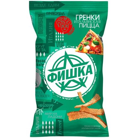 Гренки Фишка 120г пицца