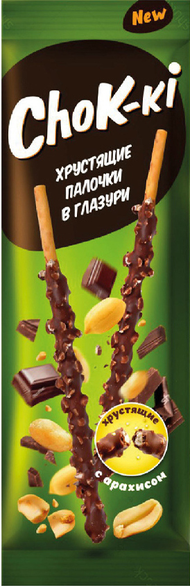 Соломка Чок ки 40г арахис