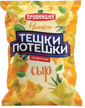 Чипсы Тешки-Потешки 100г сыр