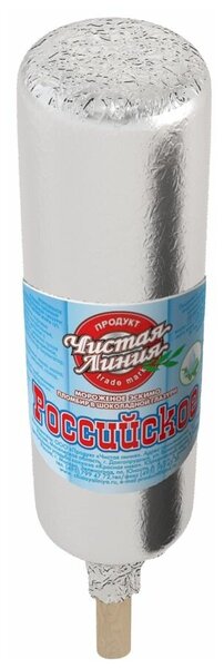 Эскимо Чистая Линия 80г ваниль/арахис