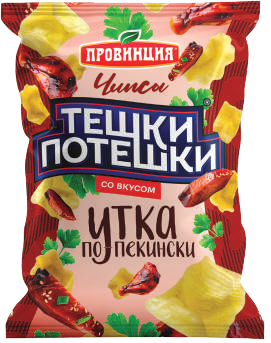 Чипсы Тешки-Потешки 100г утка по-пекински