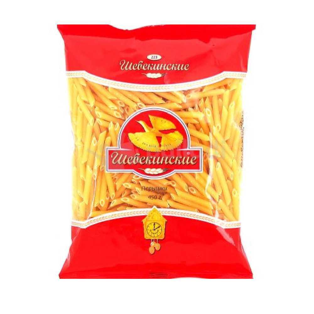 Макароны Шебекинские 450г перышки №223