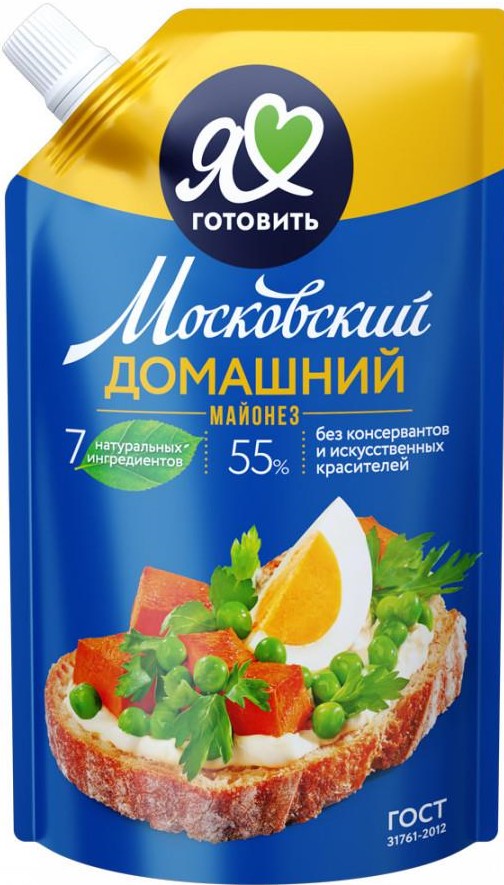 Майонез МЖК 390мл домашний