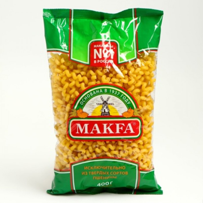 Макароны Макфа 400г витки 