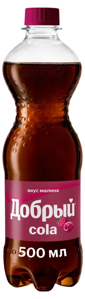 Напиток Добрый 0,5л кола/ малина