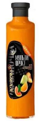 Сок Кубаночка 0,75л мультифрукт тропический ст