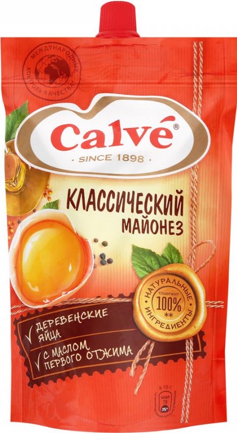 Майонез Кальве 200г