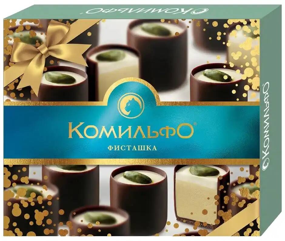 Конфеты Комильфо 232г фисташка