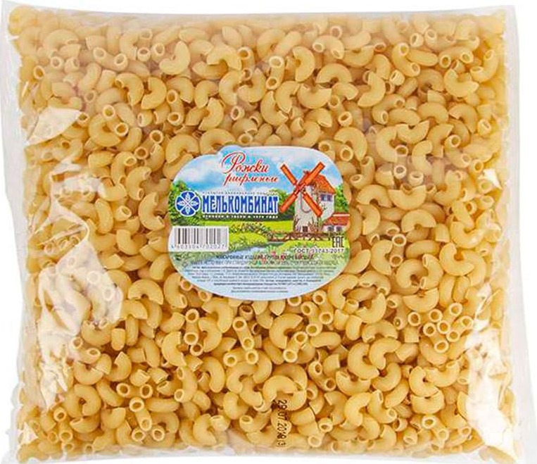 Макароны Мелькомбинат 900г рожки