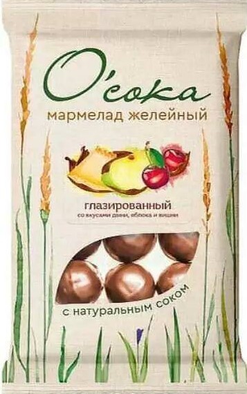 Мармелад Осока 210г глазированный