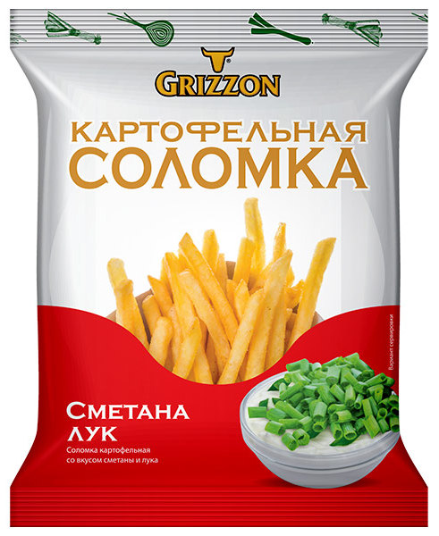 Соломка Гриззон 80г сметана/лук