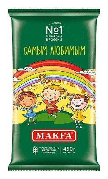 Макароны Макфа 450г косички