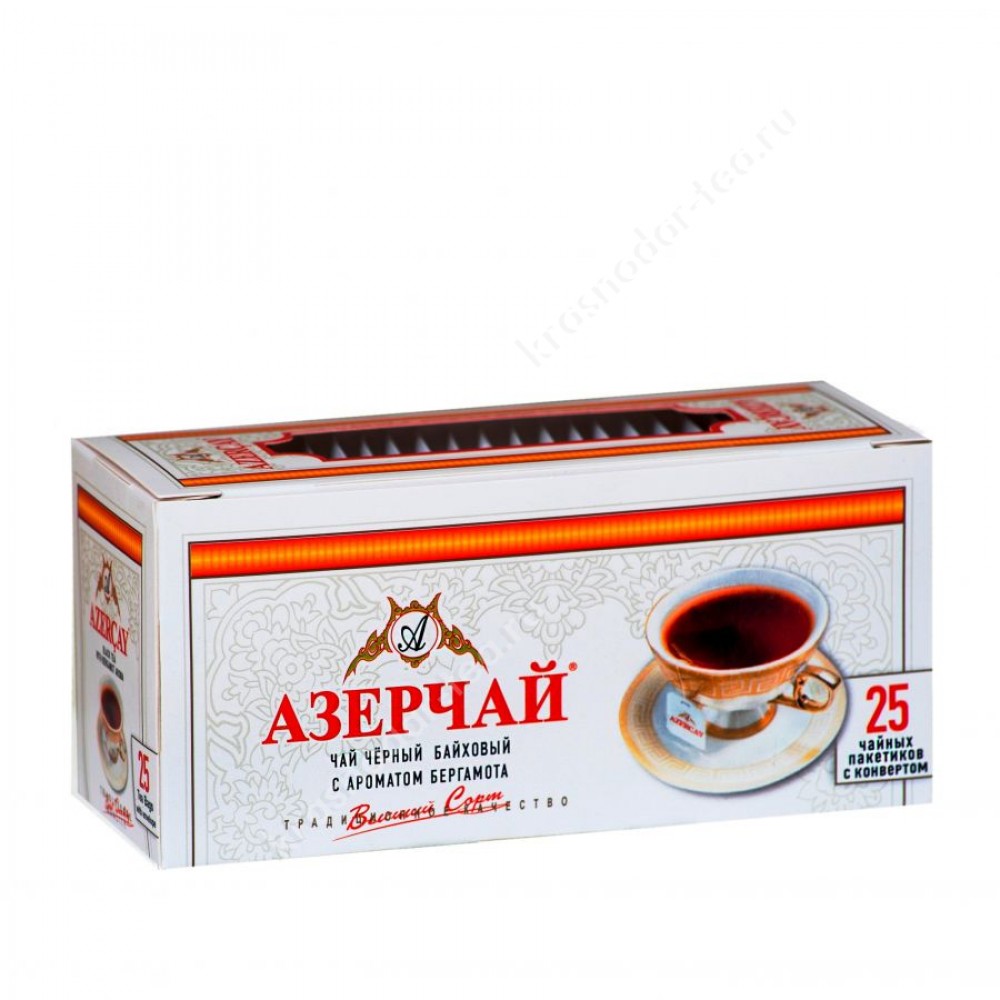 Чай Азерчай 25пак бергамот