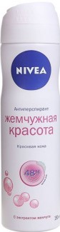 Дезодорант женский Нивея спрей 150мл жемчужная красота