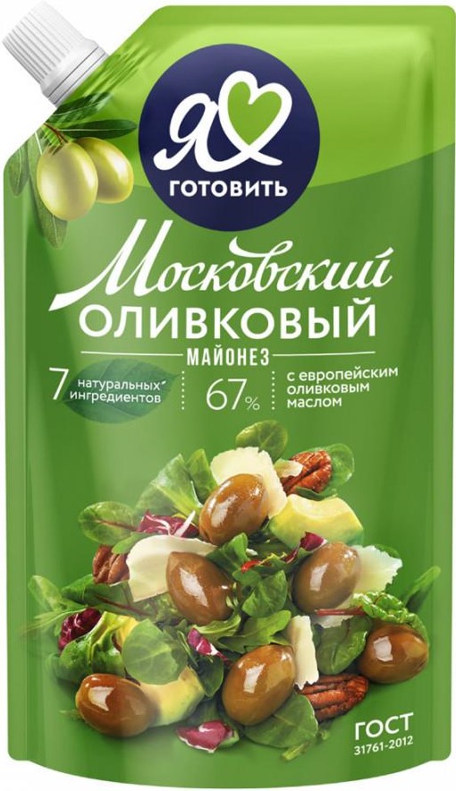 Майонез МЖК 390мл оливковый