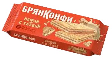 Вафли Брянконфи 190г с халвой