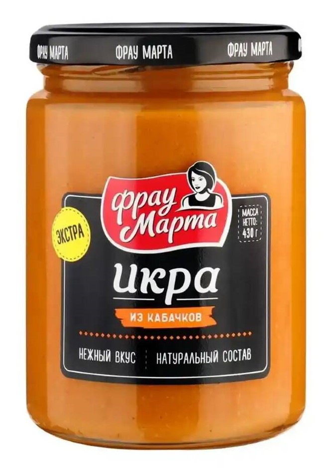 Икра из кабачков Фрау Марта 430г