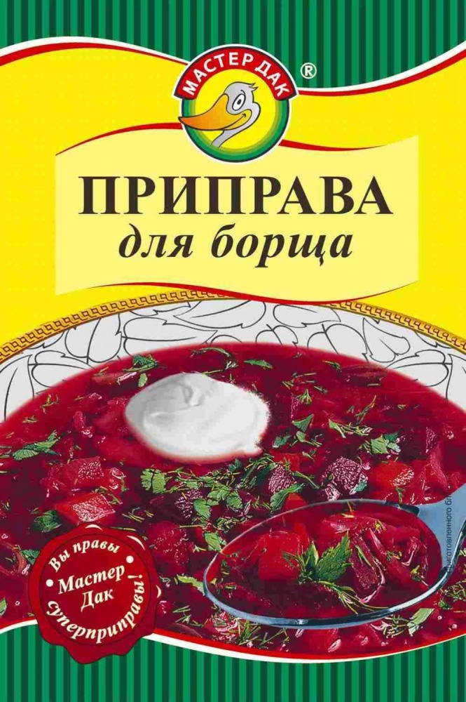 Приправа Мастер Дак 15г д/борща