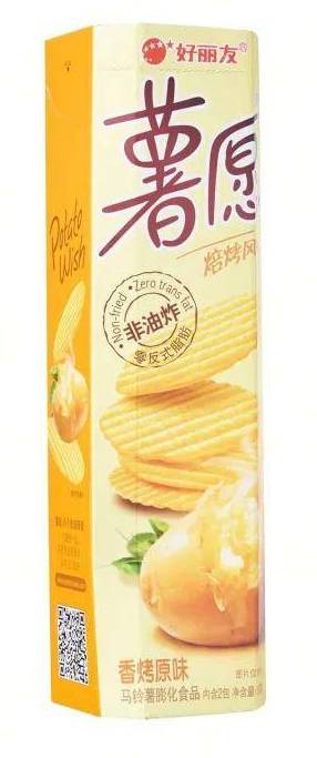 Чипсы Шу Юань 104г оригинальные