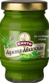 Аджика Кинто 195г из зеленого перца