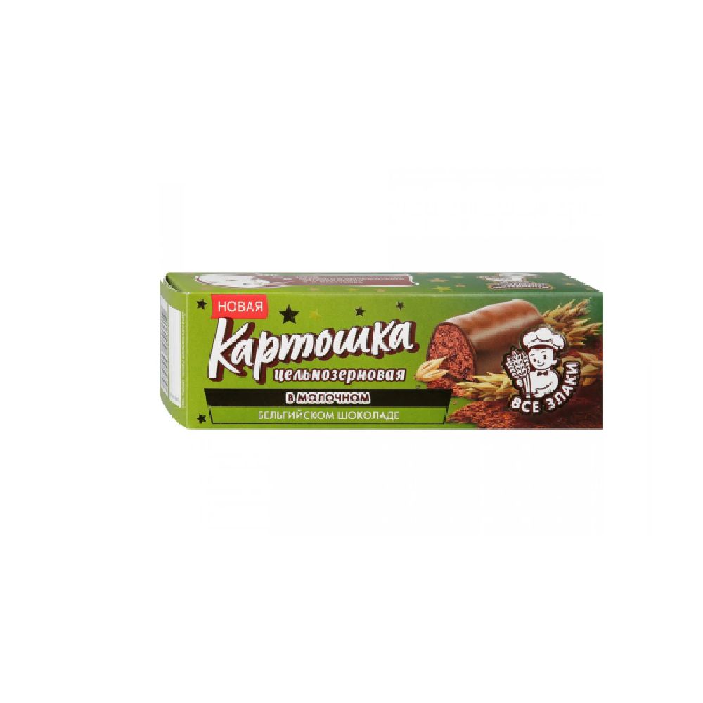 Десерт В.П. Пастухова 60г картошка цельнозерновая в молочном шок
