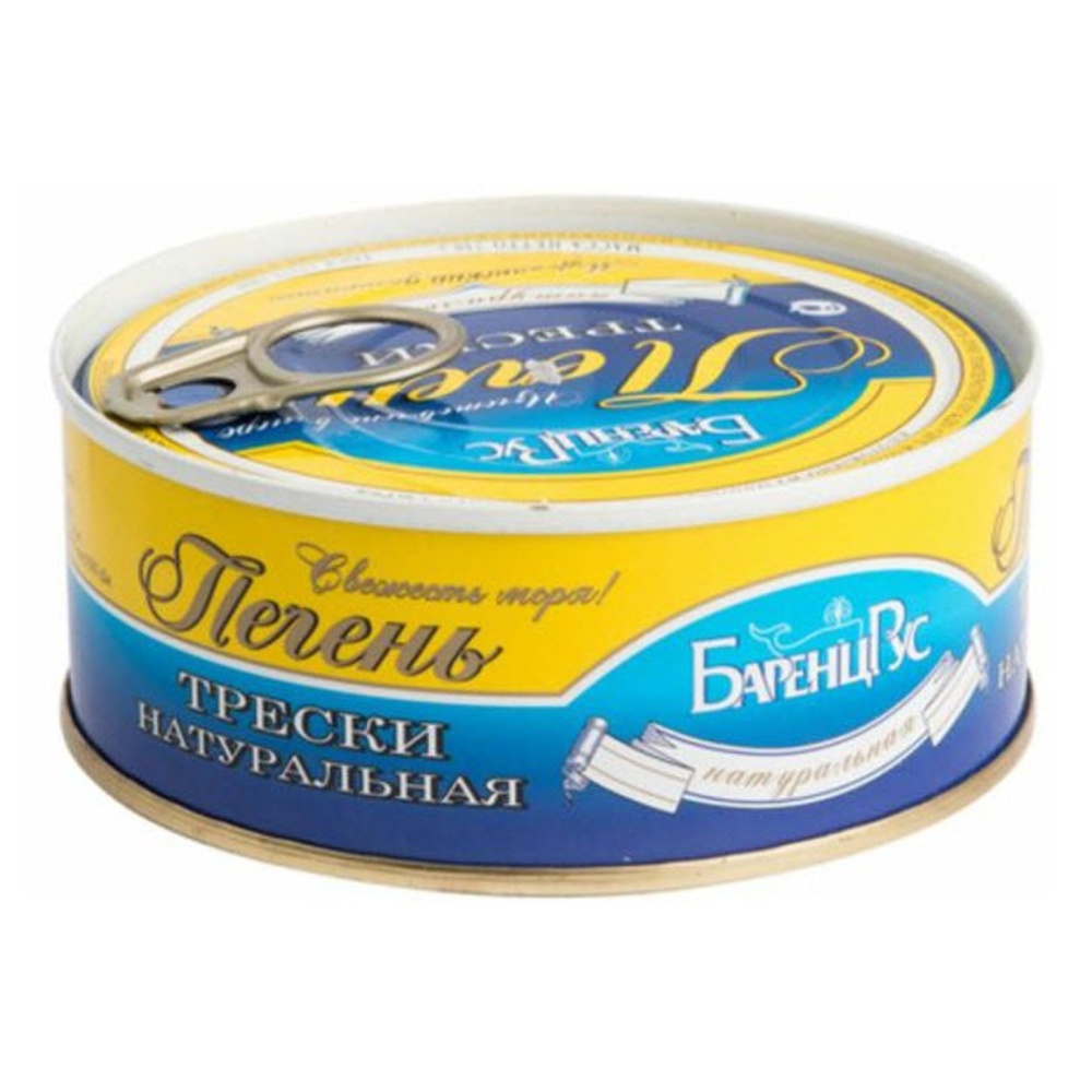 Печень трески БаренцРус  230г